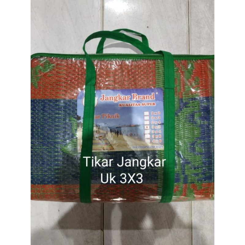 TIKAR ANYAM JANGKAR BRAND PLASTIK UK. 3M X 3M