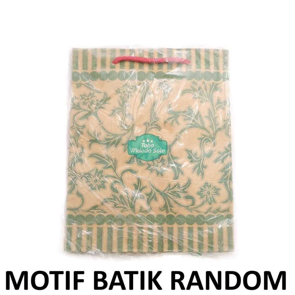 

1 LUSIN Tas Kertas Batik 25x20x10cm Goodie Bag Shopping Paper Bag - 1 Pack Isi 12 Buah