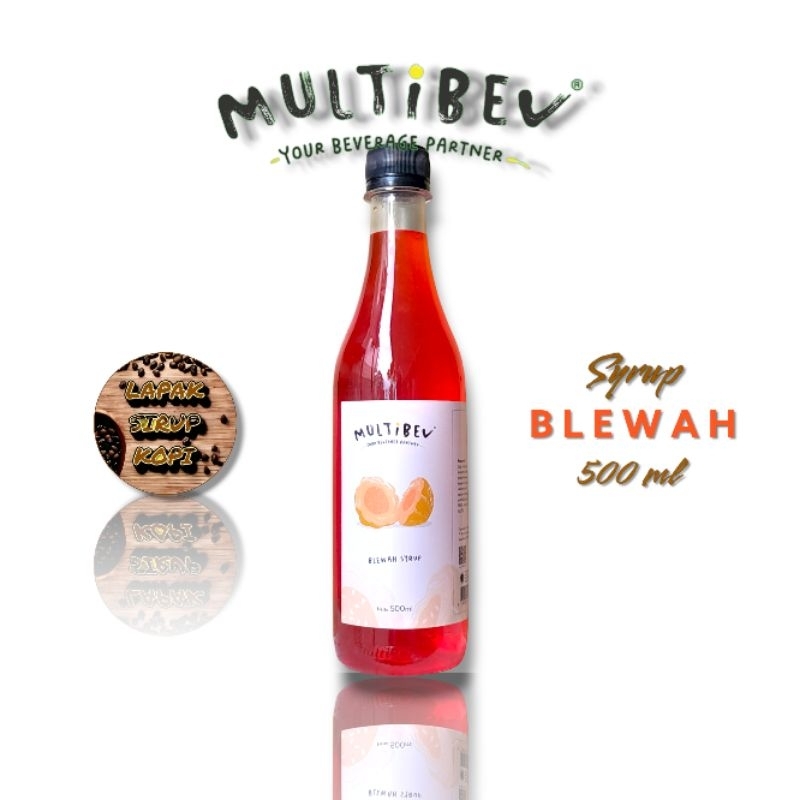 

Multibev - Blewah syrup multibev 500ml - sirup minuman rasa blewah