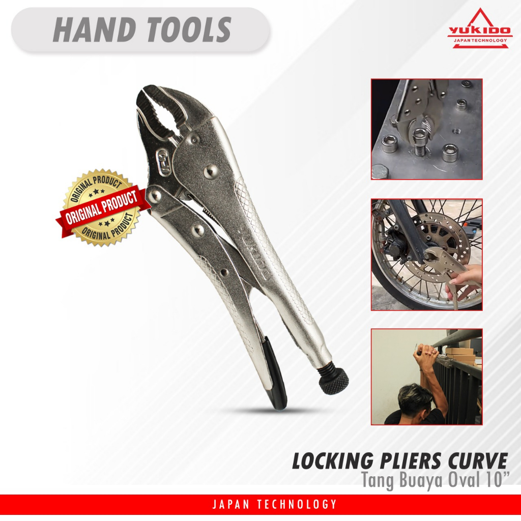NEW TANG BUAYA 10 INCH - Tang buaya / tang sekrup besar / locking pliers straight  10" / tang buaya 