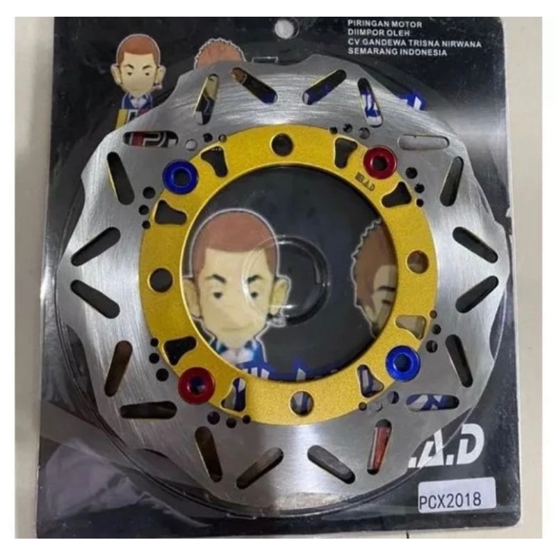 Piringan cakram pcx standar set depan  pcx lokal pcx 150 monel
