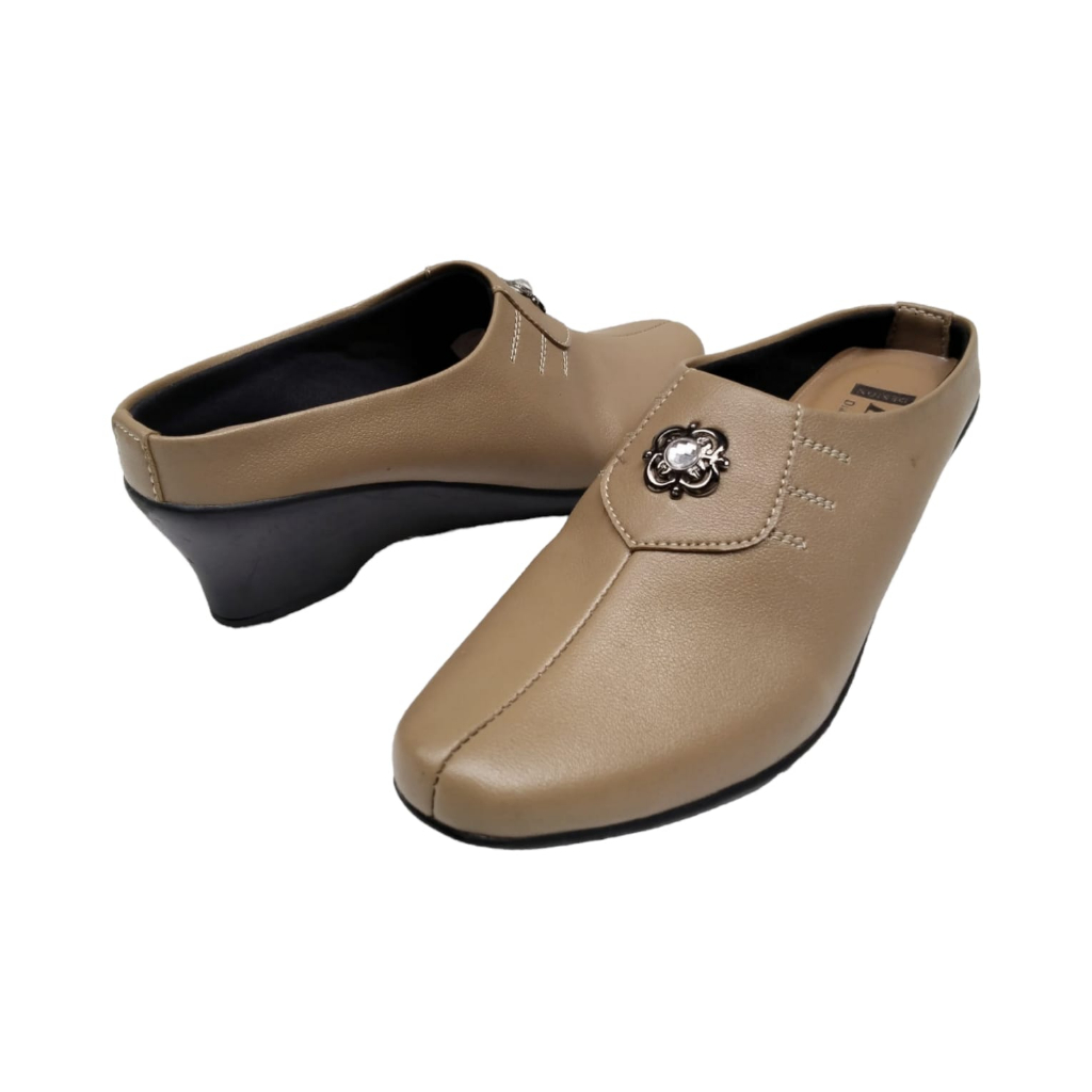 Sepatu Buston wanita / Sandal Slop Wanita / Sendal Sepatu Ibu Ibu / sepatu Mules kondangan