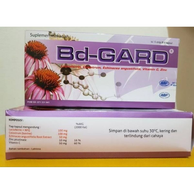 BD GARD / BDGARD suplemen box