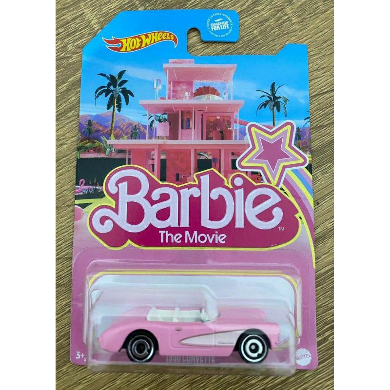 hotwheels corvette barbie