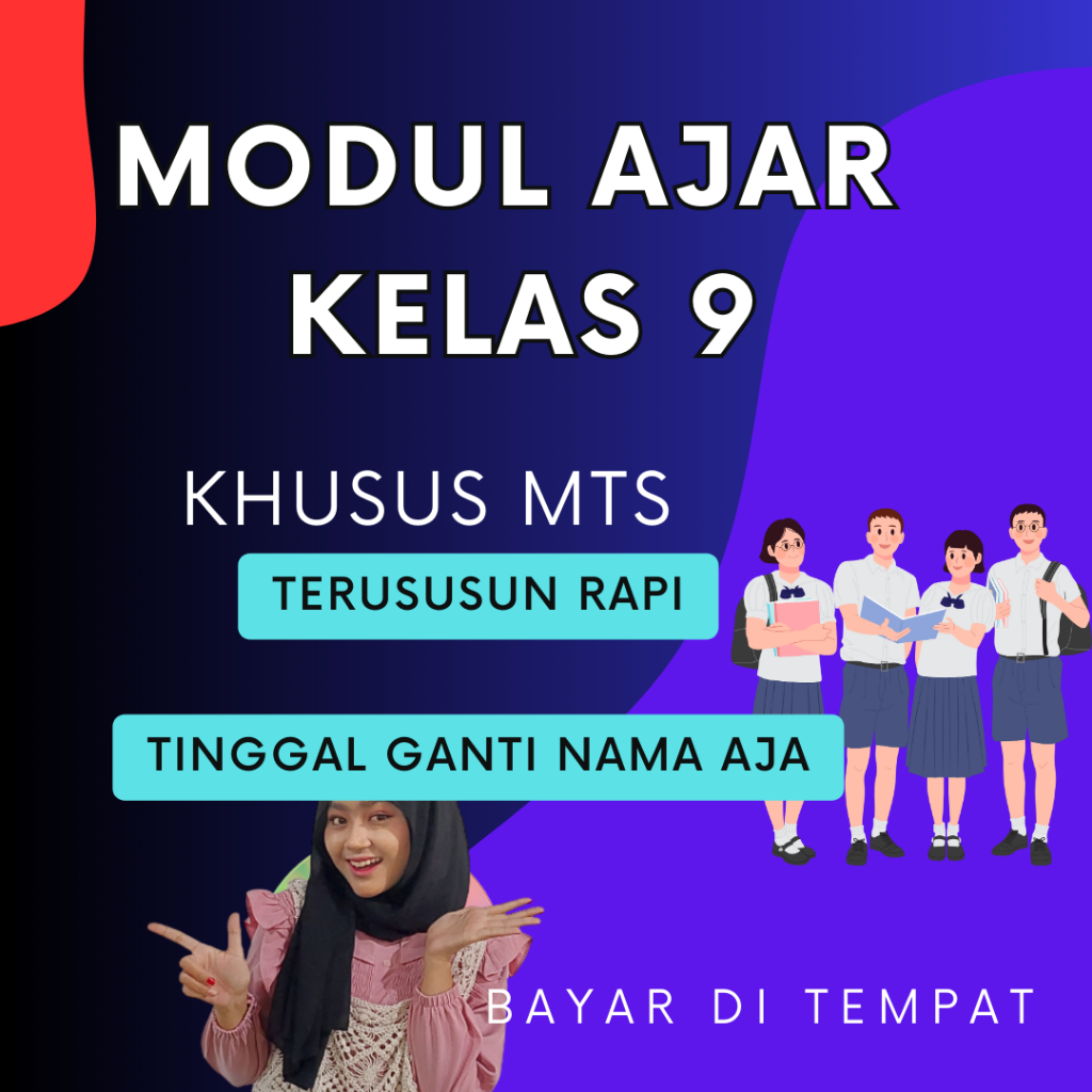 

PERANGKAT AJAR KURIKULUM MERDEKA MTs KELAS 9 FASE D