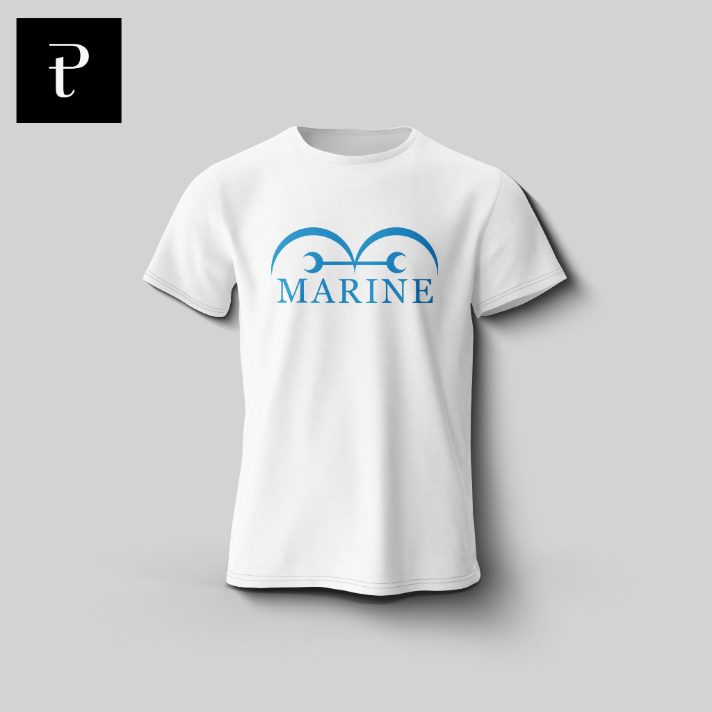 Kaos Marine One Piece Anime Tshirt