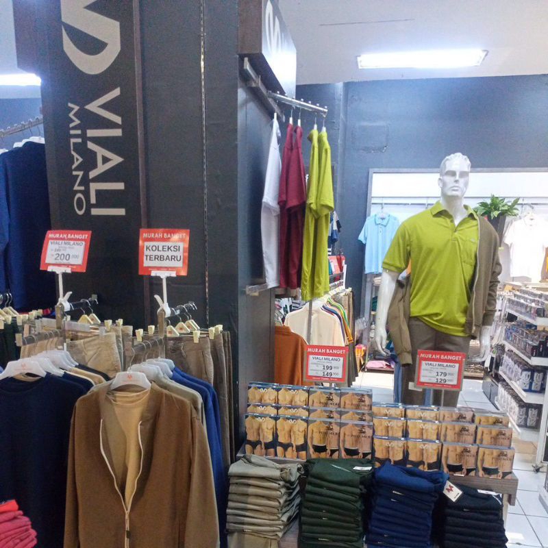 koleksi pakaian pria viali milano