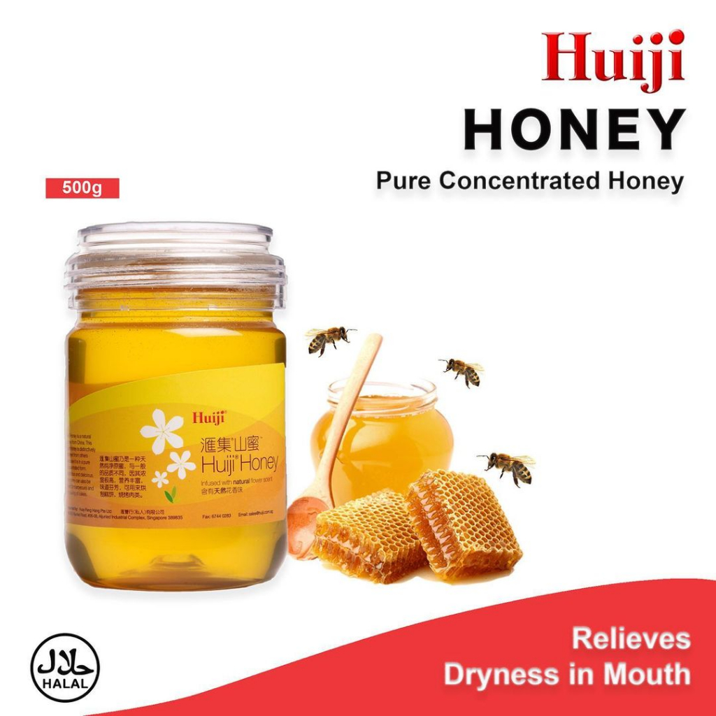 

Huiji Honey 500gr Madu Asli Premium (Bebas Gula)