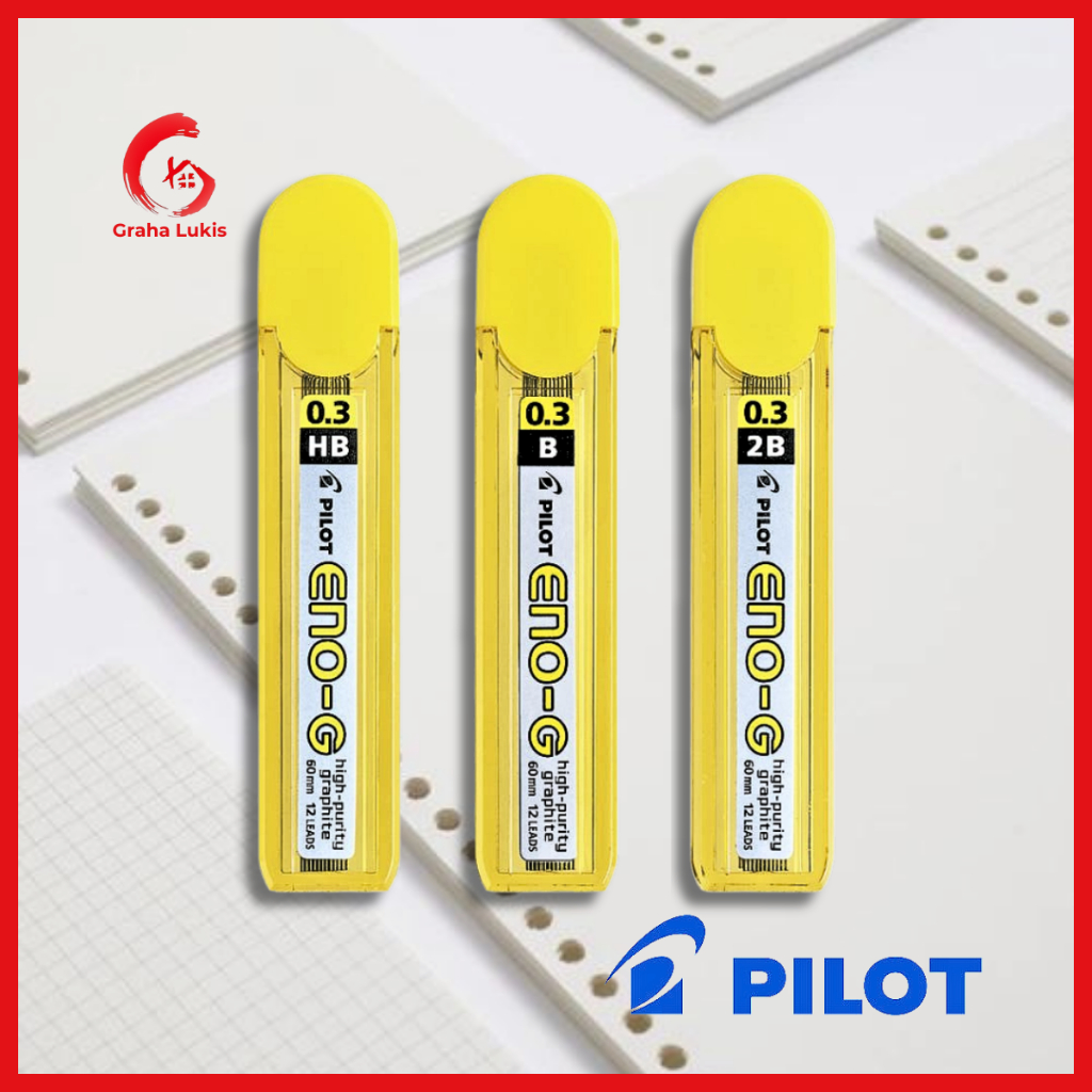 

PILOT PENCIL LEADS ENO G 0.3mm 2B / HB / B