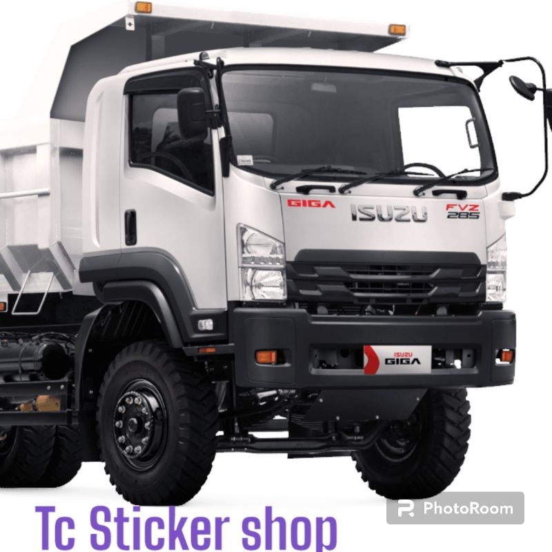 Stiker Truk ISUZU GIGA "GIGA /  FVM 245 / FVZ 285 / GVR 285 "