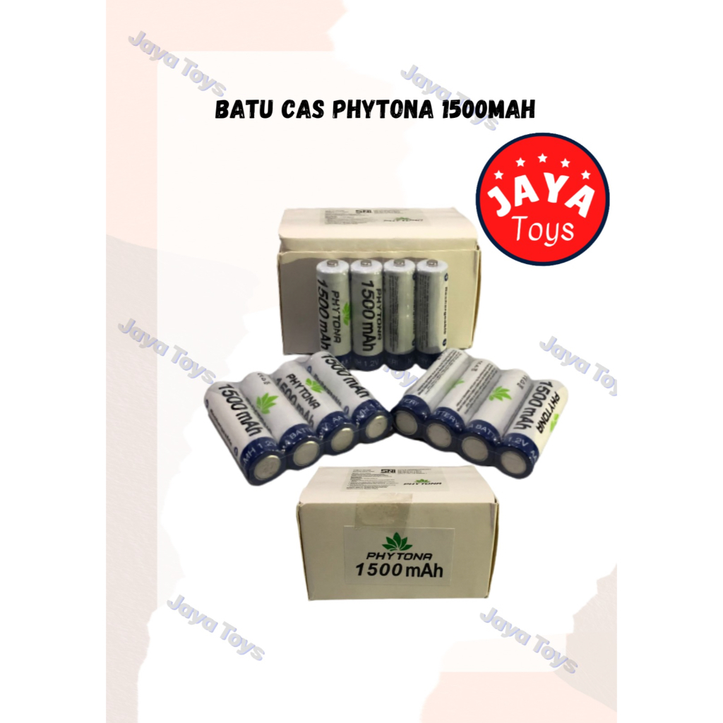 BATERAI CHAS/ BATU CHAS/ BATERAI CHARGER DAN CHARGER BATERAI MERK PHYTONA