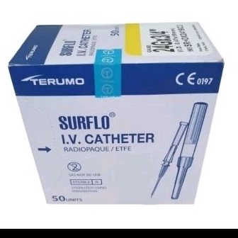 iv catheter terumo 24g / Surflo Terumo 24g