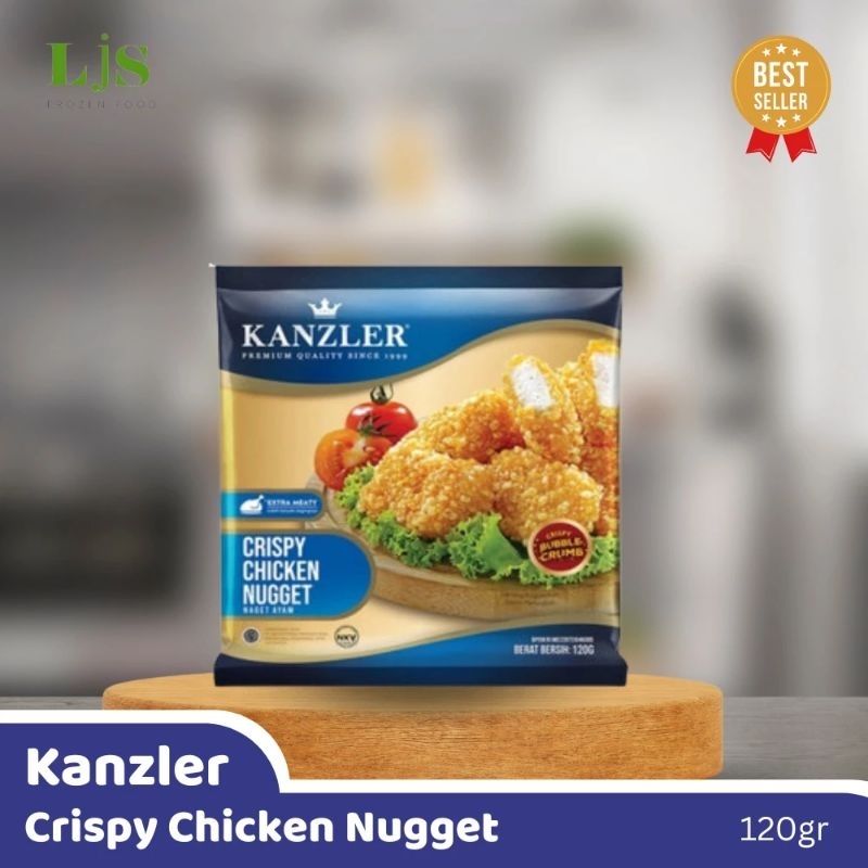 

Kanzler Chicken Nugget Crispy 120gr