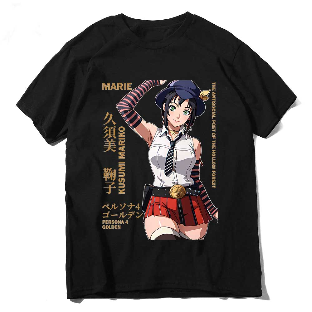 Kaos anime Persona golden marie cotton combed 30s