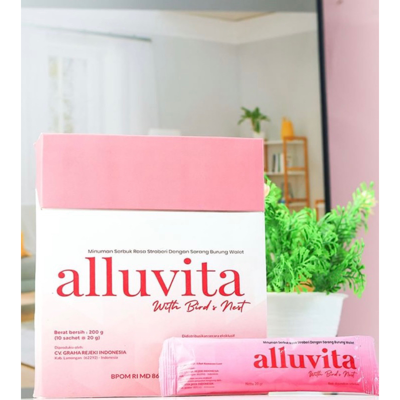 ALLUVITA COLLAGEN DRINK with Bird Nest