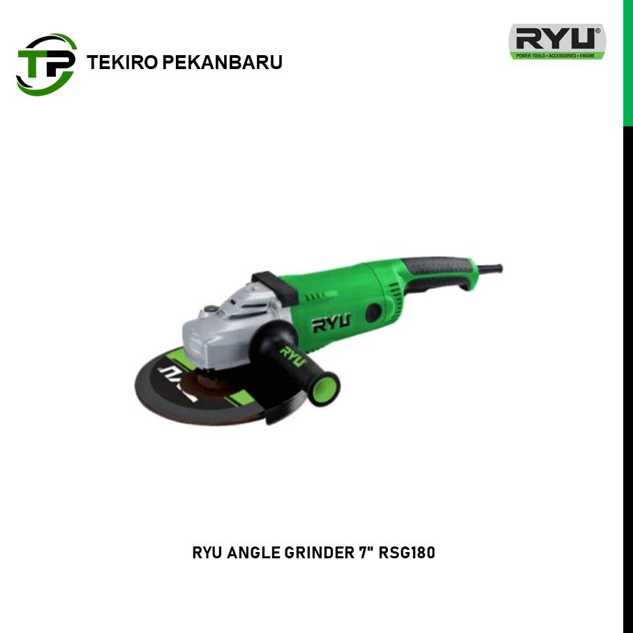 RYU GRINDERS RSG 180 / MESIN GERINDA TANGAN RYU