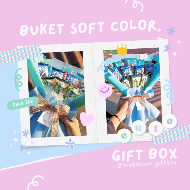 

BOUQUET SNACKS RIKWEST || jajanan anak murah Makassar