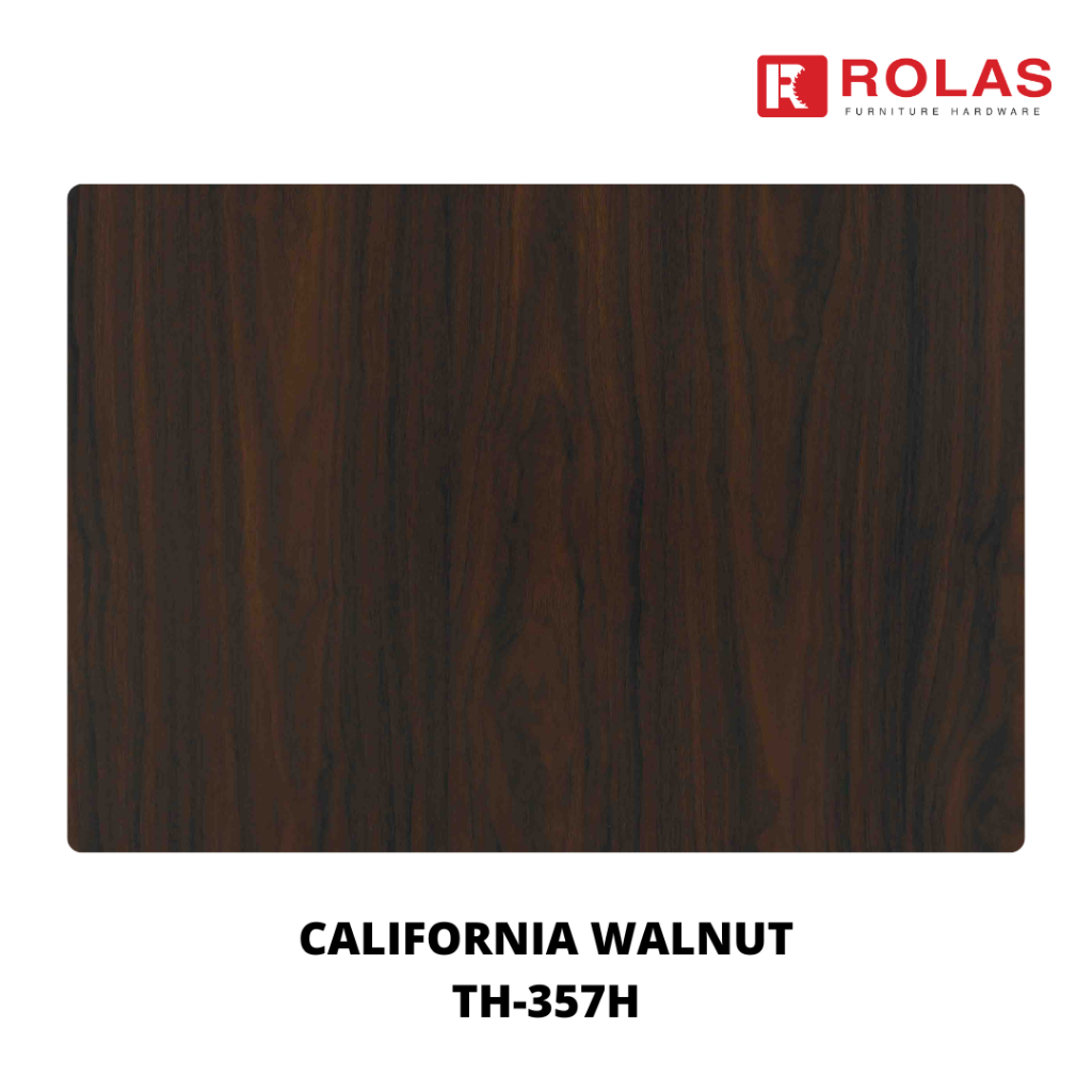 TACO HPL CALIFORNIA WALNUT TH-357H / HPL HITAM / HPL LAMINATES