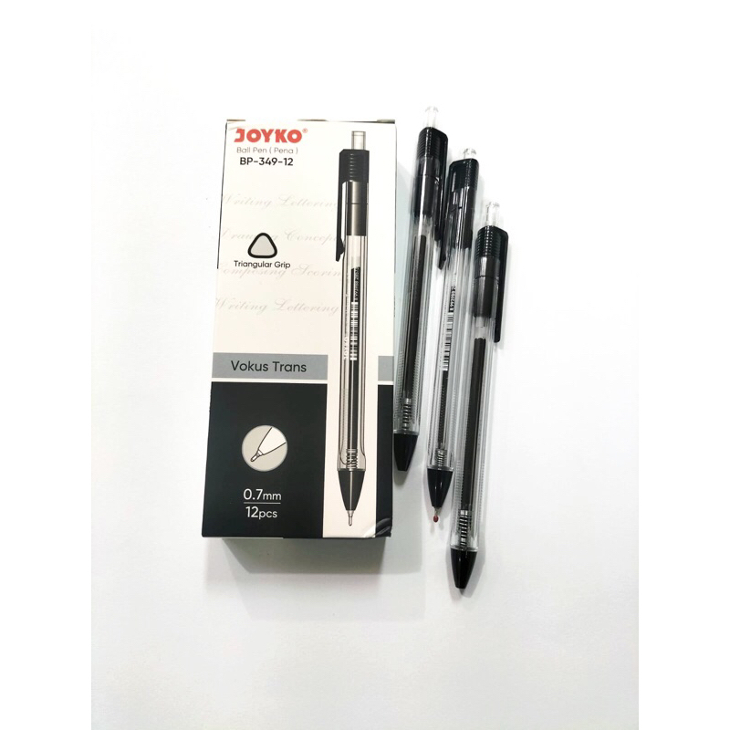 

Pulpen Joyko BP 348 Hitam (satuan)