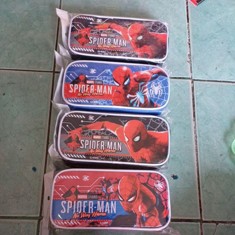 

KOTAK PENCIL SD SMP SMA MOTIF SPIDERMAN [RESLETING]