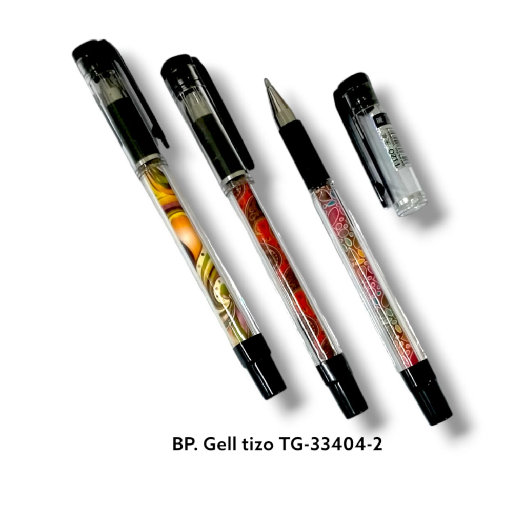 Pulpen Gel Tanda Tangan Sign Pen 1.0 mm Medium Pen TIZO MOtif Batik