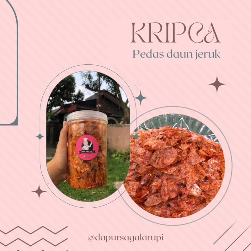 

Kripca pedas daun jeruk | kripca | Viral | Dapur Sagala Rupi