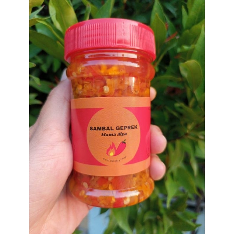 

sambal pelengkap makan/sambal geprek