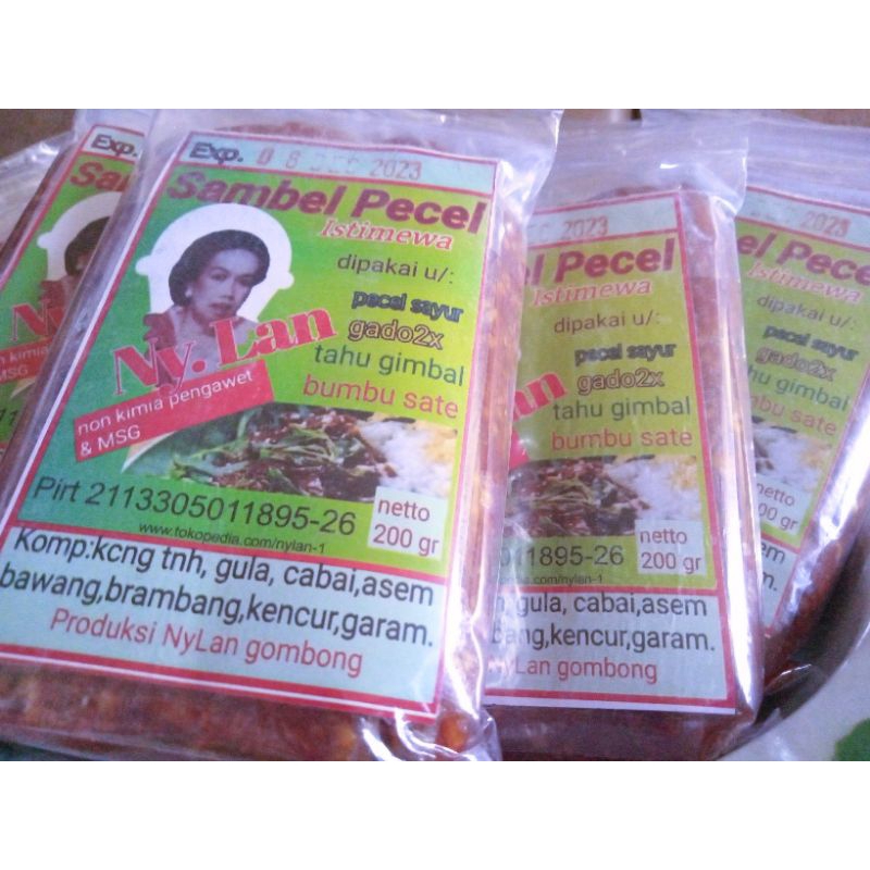 

Bumbu pecel Ny Lan Gombong