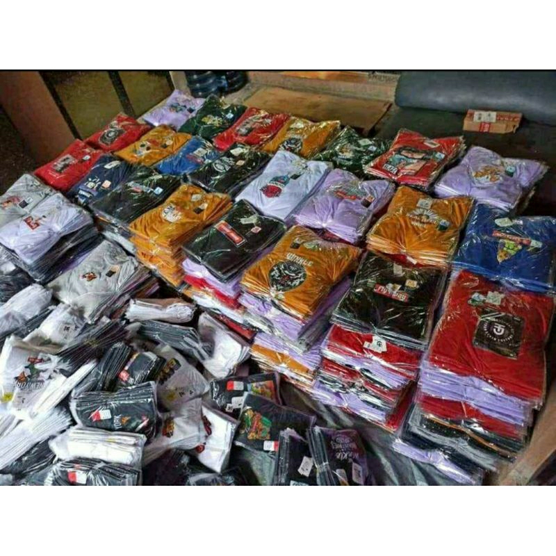 PAKET USAHA 60 Pcs KAOS PRIA DISTRO TERMURAH