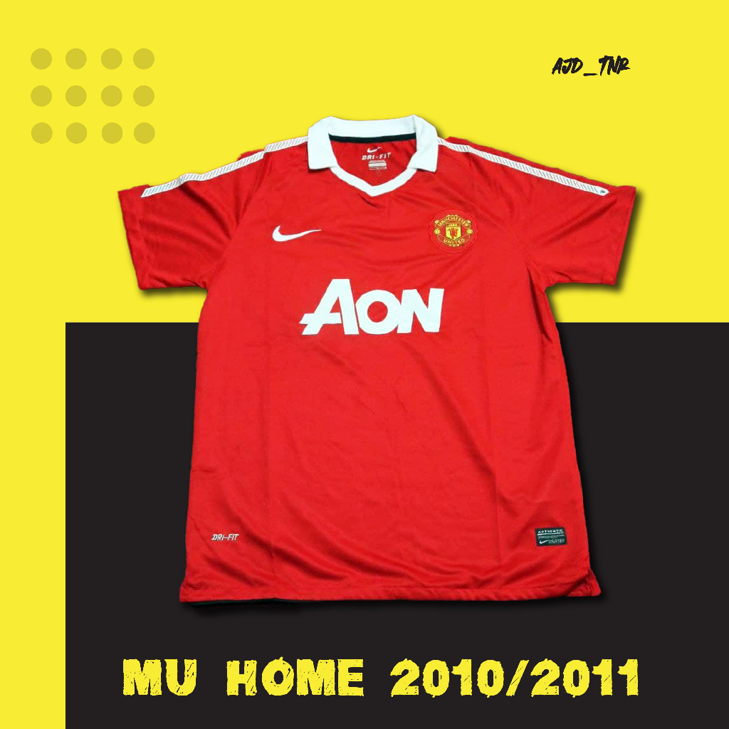 Jersey Retro MU Home 2010/2011