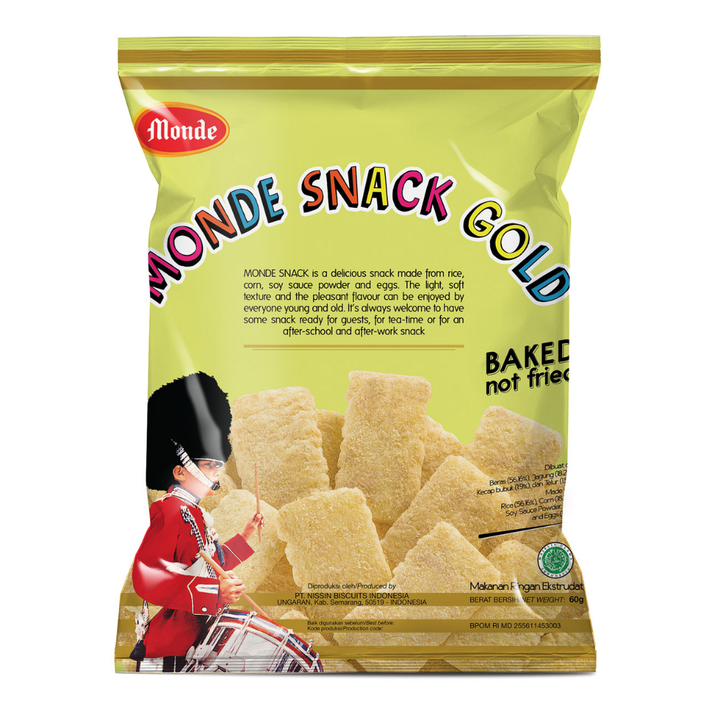 

Monde Serena Snack Gold 60 gr