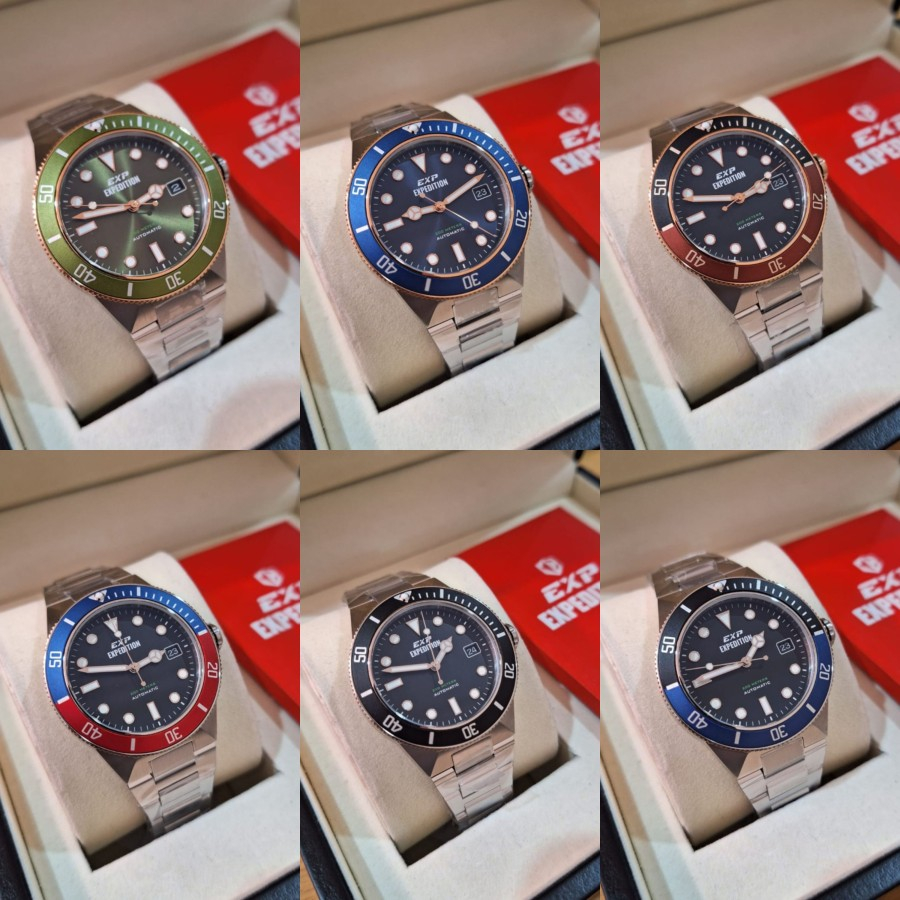 JAM TANGAN PRIA EXPEDITION E 6851 EXP6851 AUTOMATIC SERIES ORIGINAL