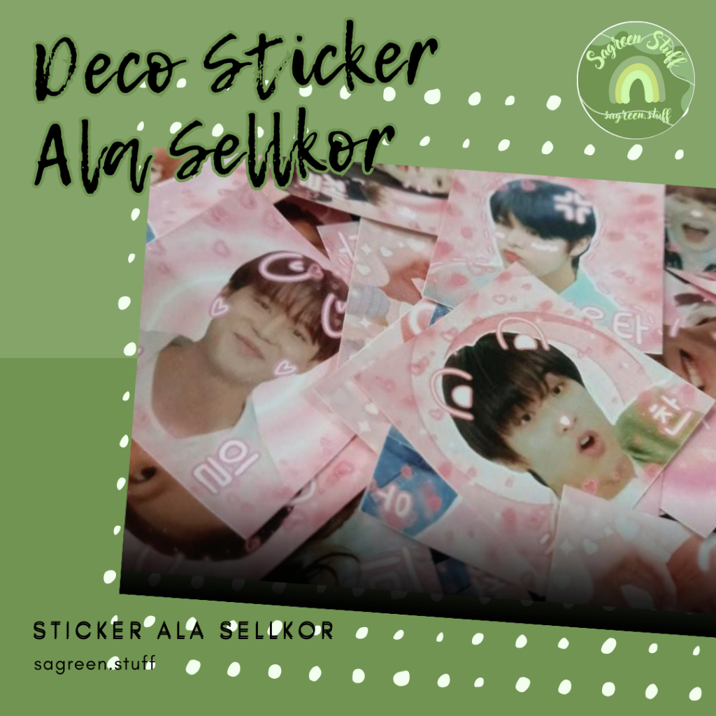 

[BACA DESKRIPSI] Deco Sticker Ala Seller Korea | Stiker Selkor | Stiker NCT 127 DREAM AESPA NEWJEANS BLACKPINK IVE LESSERAFIM ITZY BTS