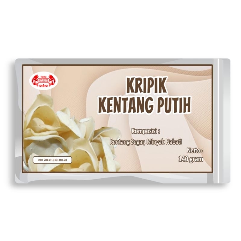 

DUA PUTRA TANJUNG Kripik Kentang Putih Original l