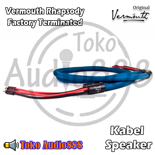 Vermouth Rhapsody Loudspeaker Cable - Factory Terminated