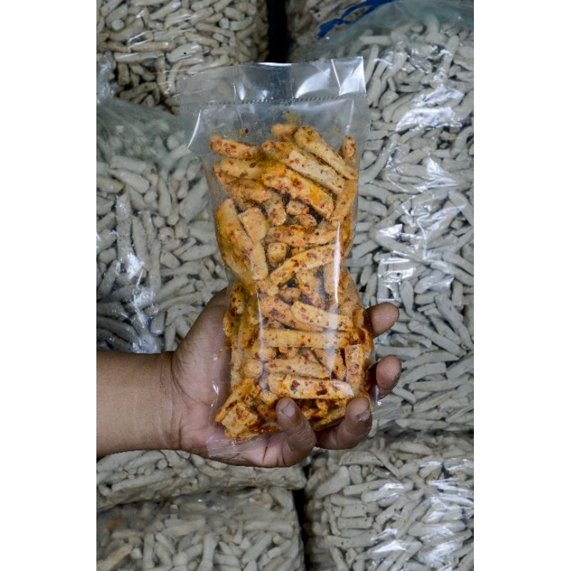 

Basreng Stik Pedas Daun Jeruk 250gr 1/4kg