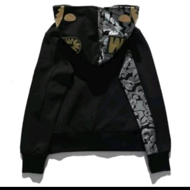 VINILIA HOODIE BAPE GOLD HOODIE BAPE SHARK