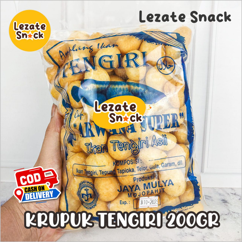 

Sedap Snack - Kerupuk Amplang Ikan Tenggiri 200GR Murah Enak Renyah Halal / Krupuk Ikan Tengiri Cap Arwana Super Khas Palembang Kalimantan