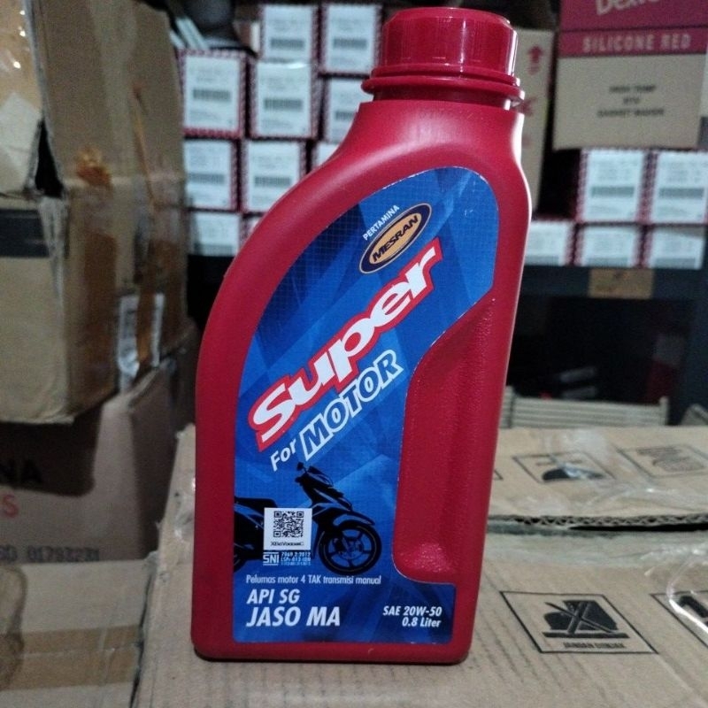 oli,oil Mesran super motor 800ml ORI