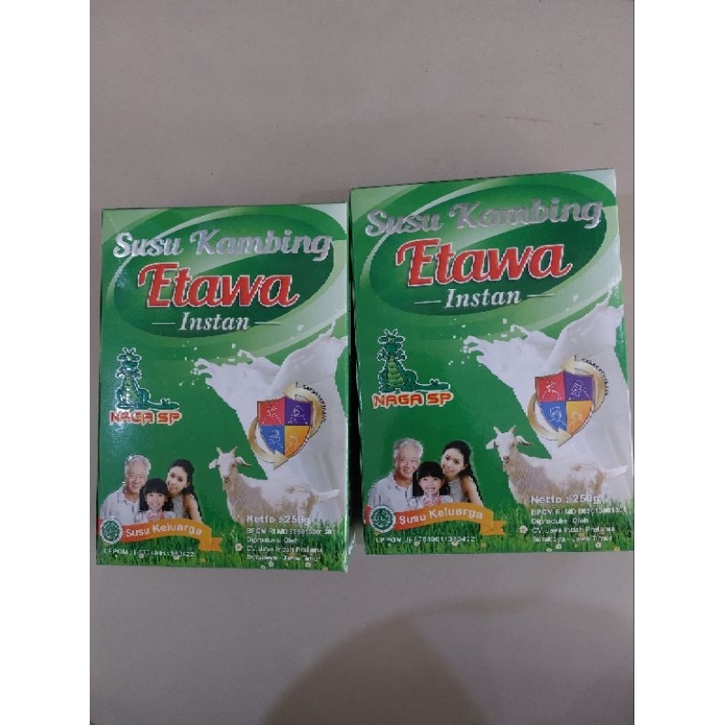 

Susu Kambing Naga sp Ori 250g
