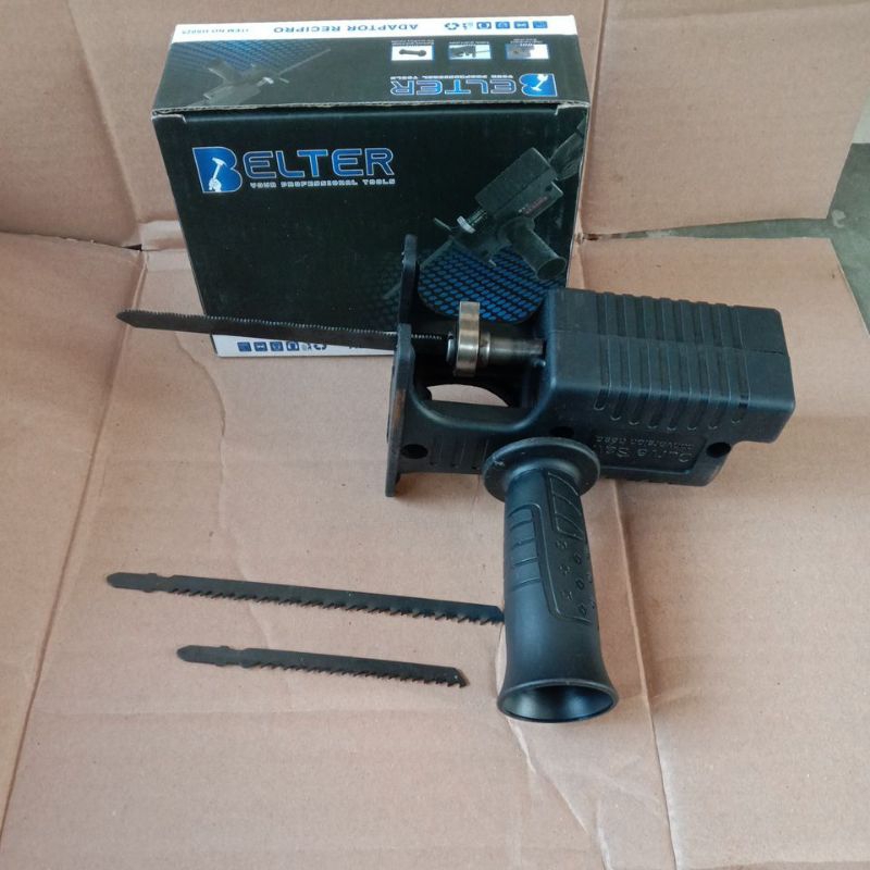 Adaptor Jigsaw Gergaji Mesin Adapter Reciprocating Jigsaw Tambahan Jigsaw