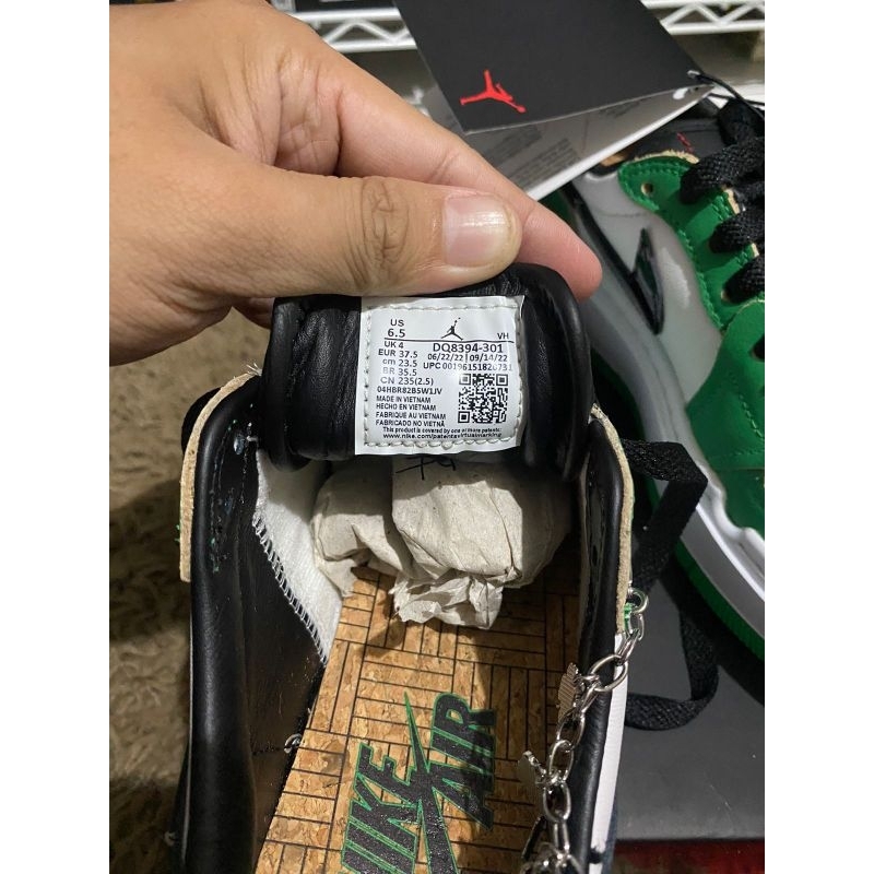 Jordan 1 Low Elevate Lucky Green