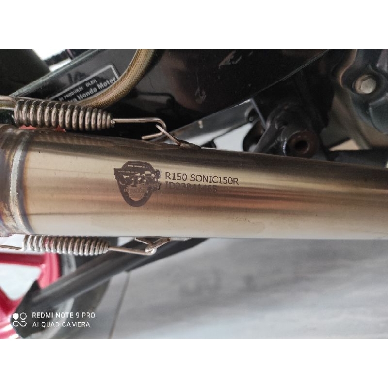 Leheran wrx R150 honda sonic wajib ub