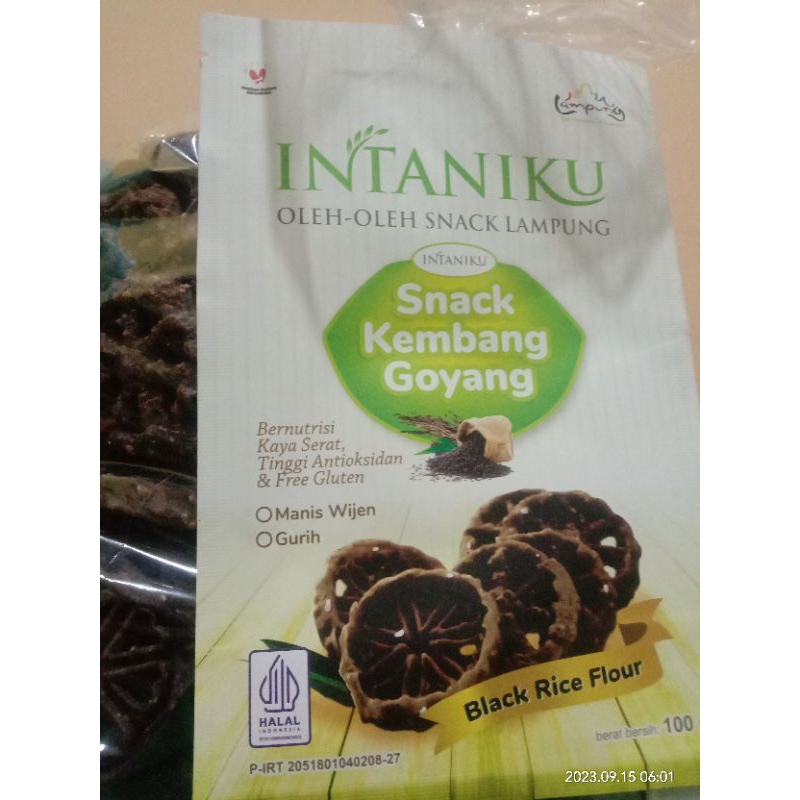 

kembang goyang tepung beras hitam