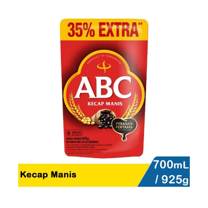 

KECAP MANIS ABC 700ml/925g