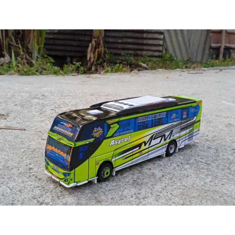 PAPERCRAFT BUS MSM ASYROF "MAUDI"