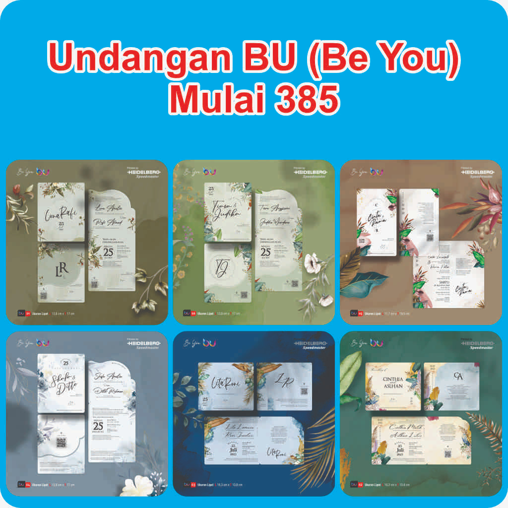 Undangan Be you 01-02-03-04-05-06