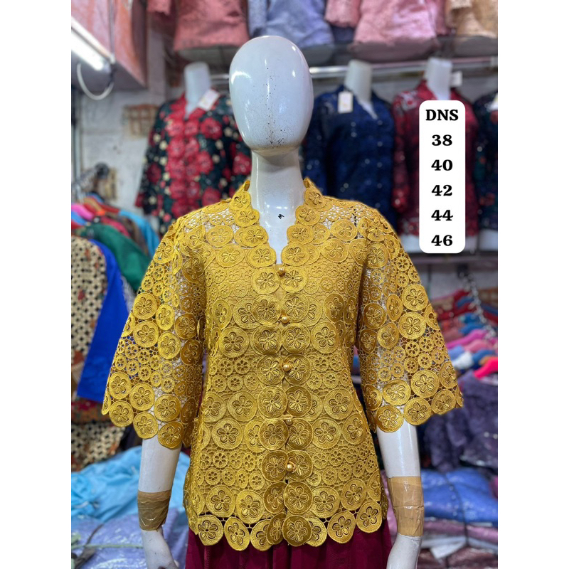 ATASAN BLOUSE BROKAT PINK BOUTQIUE CASUAL WEAR IMPORT MADE IN THAILAND BANGKOK  PINK BUTIK