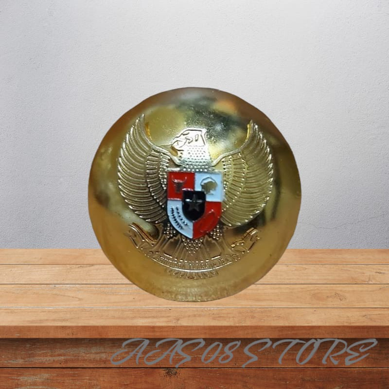 PIN GARUDA CEMBUNG KUNINGAN MAGET PIN GARUDA KUNINGAN CEMBUNG