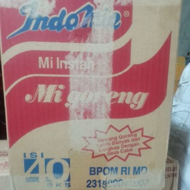 

Indomie Goreng 1 Dus 85gr isi 40pcs